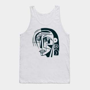 Cubist Woman Tank Top